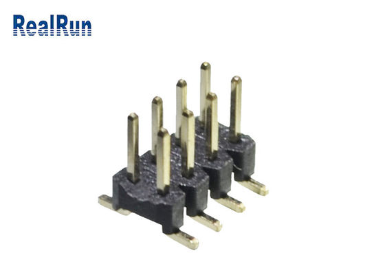 Zwarte 2.0mm Hoogte PA6T 12 Pin Pcb Connector Dual Row