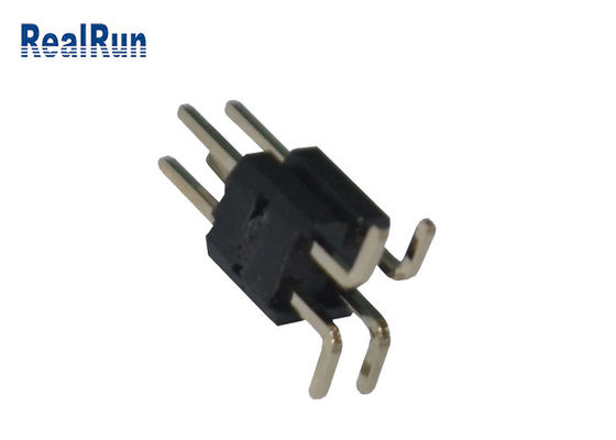 Zwarte 2.0mm Hoogte PA6T 12 Pin Pcb Connector Dual Row
