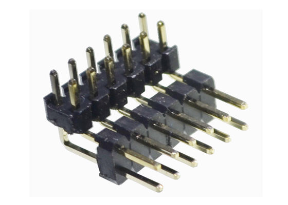 De plastic Rechte hoek Pin Header 2.0mm Hoogte 2A van PBT PA6T