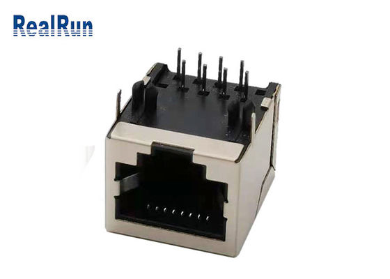 1.5AMP PBT Rj45 beschermde Modulaire Stop10p8c Vrouwelijke Contactdoos