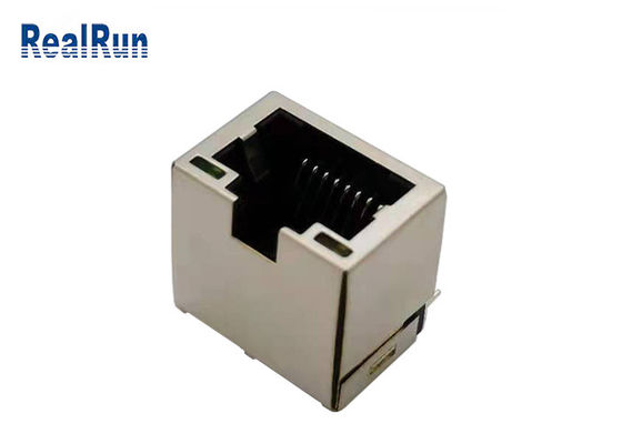 PA46 1 Legering van het de Schakelaarkoper van PCB van de Havenrj45 Modulaire Hefboom RJ45