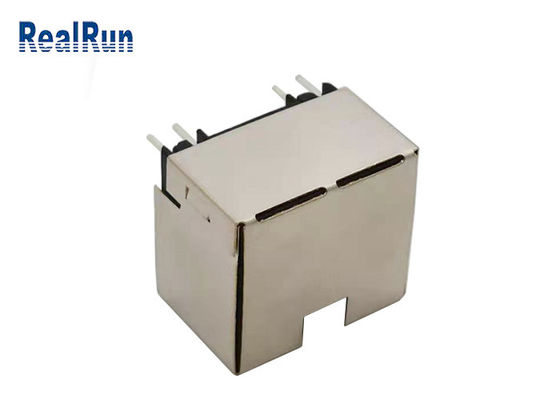 PA46 1 Legering van het de Schakelaarkoper van PCB van de Havenrj45 Modulaire Hefboom RJ45