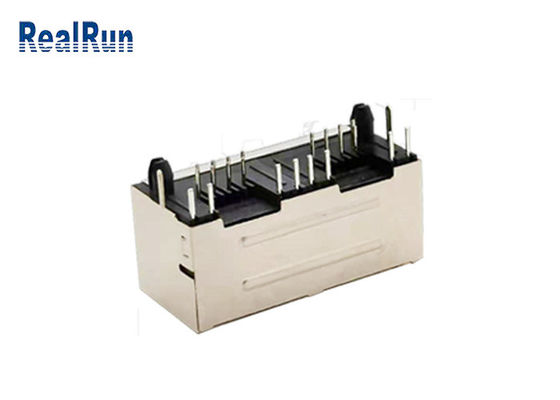 SGS van de de Schakelaar Modulaire Hefboom van PCB 8P8C RJ45 met Beschermde leiden