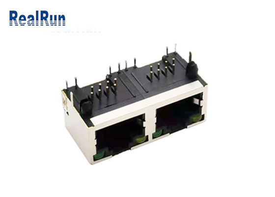 SGS van de de Schakelaar Modulaire Hefboom van PCB 8P8C RJ45 met Beschermde leiden