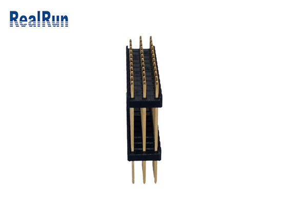 de ONDERDOMPELINGSgoud Geplateerde Schakelaar H2.5mm Drie Rij 36 van 3.0Amp PBT Speld