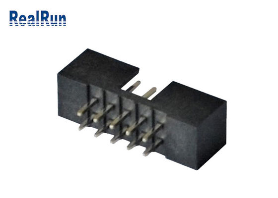 UL94V-0 2.54mm het Vakje van de Hoogteonderdompeling Kopbal 18 26 Pin Connector PA6T PBT