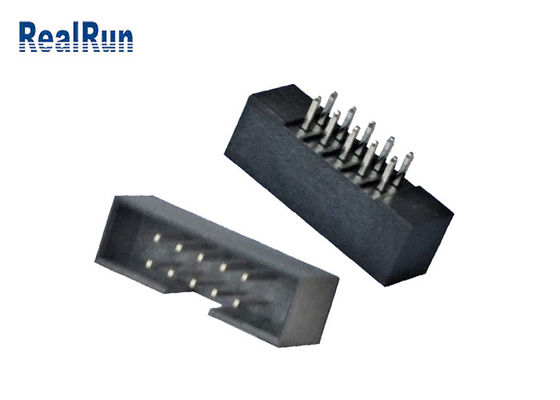 UL94V-0 2.54mm het Vakje van de Hoogteonderdompeling Kopbal 18 26 Pin Connector PA6T PBT