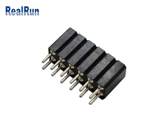 SGS 30P om Pin Female Header 2.54mm Hoogteonderdompeling Tin Plated