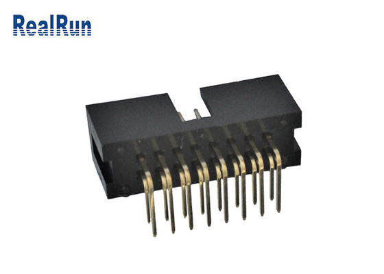 2.54mm IDC Mannelijke de Stopschakelaar van PCB 9.0mm Hoogte Mannelijke Vakje Kopbal