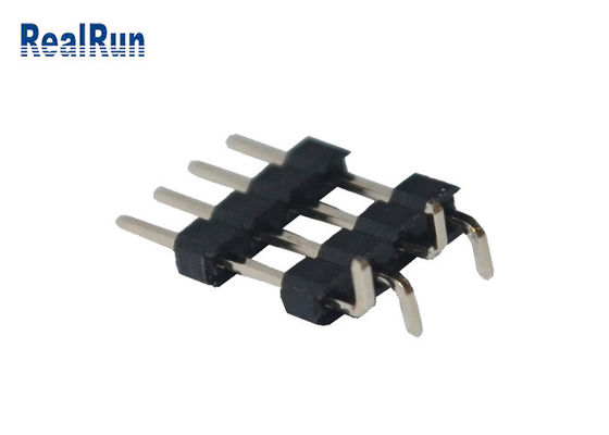 UL94V-0 messing PA6T 2.0mm Mannelijke de Kopbalschakelaar van PCB van SMT Pin Header 2amp