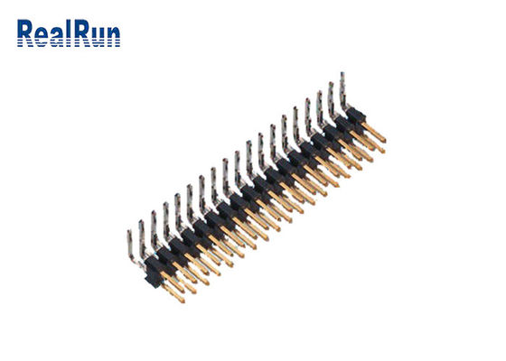 SGS Pin Header Connector UL94V-0 DC500V van 2*18P PBT Dubbele Rij Pin Header