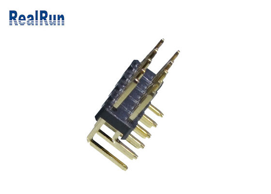 3Amp LCP PBT 1000VAC Pin Header Connector 2.54mm Dubbele Rij PA6T
