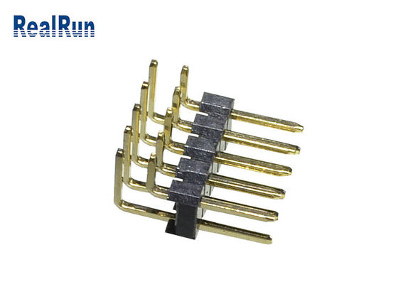 3Amp LCP PBT 1000VAC Pin Header Connector 2.54mm Dubbele Rij PA6T