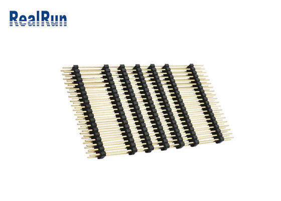 LCP Rechte PA6T PBT Pin Header Connector Thermoplastic UL94V-0