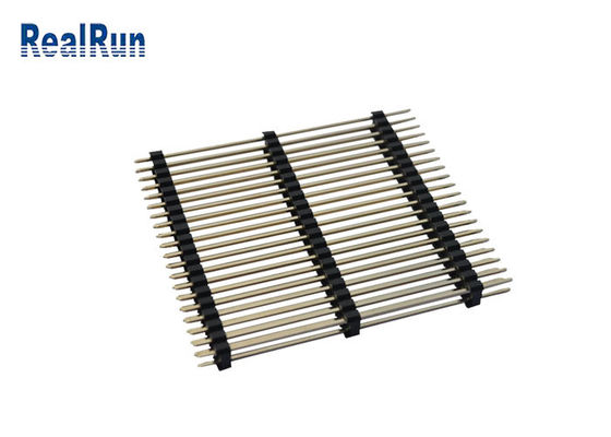 Van de Rijpin header straight three plastic van PBT LCP PA6T 40P Dubbel Au 3U“