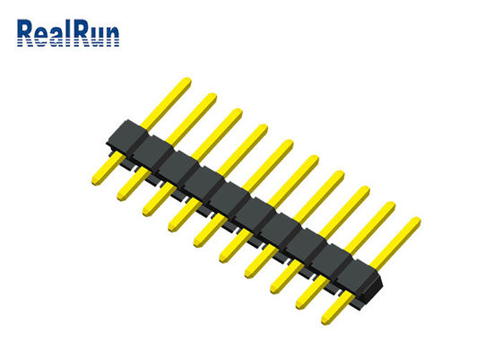 van de Rijpin header PA6T PBT van 1x10P UL94V-0 Enige de Raadsschakelaar van PCB