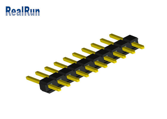 van de Rijpin header PA6T PBT van 1x10P UL94V-0 Enige de Raadsschakelaar van PCB