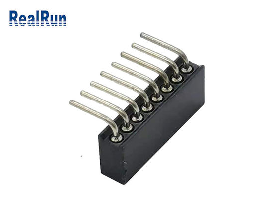 PA6T PPS Hoogte 4.1mm de Ronde Rechte hoek van Pin Header L8.6mm