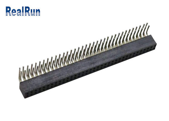Messing CuZn38Pb om de Rechte hoek PA6T PPS van Pin Female Header 70P