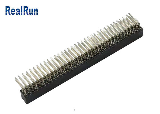 Messing CuZn38Pb om de Rechte hoek PA6T PPS van Pin Female Header 70P