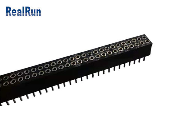 PPS LCP om Vrouwelijk de Polyestermessing h59-3 PA6T van Pin Header UL94V-0