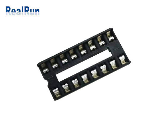 2×8P van de Isolatieic van de ONDERDOMPELINGSrij PBT Motherboard van de Contactdoospa6t UL94V-0 PCB Schakelaar