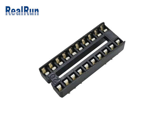 7.62mm Schakelaar 1000VAC 14 Pin Header Connector 2.54mm van de Rij de Uit elkaar plaatsende Kaart IC