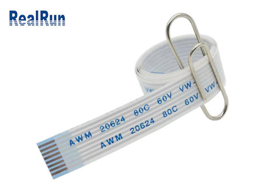het HUISDIERENffc Flexibele Kabel Tin Plated AWM 20624 80C 60V VW-1 1.0mm van 8P 500AC
