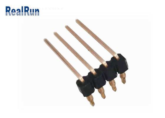PA6T 4P kiest van de de Krommingsul94v-0 Pers van Rijpin header 90° Schakelaar van PCB THT de Geschikte uit