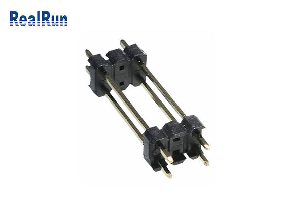 De Vezel Pin Header Connector 2.54mm van PA6T PBT LCP Onderdompeling door Gat 0.75A