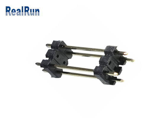 De Vezel Pin Header Connector 2.54mm van PA6T PBT LCP Onderdompeling door Gat 0.75A