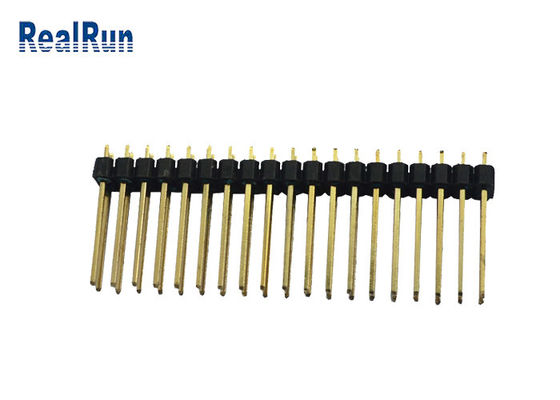 De Isolatiepcb Pin Connector 2.54mm 2*19P-Onderdompeling 500VAC/Min van UL94V-0 PA6T