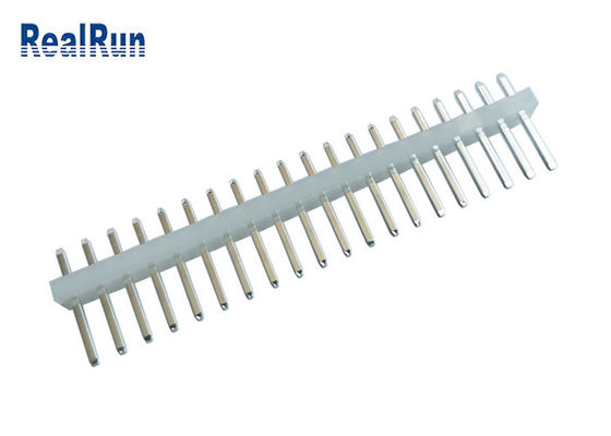 Messing UL94V-0 LCP Recht Pin Header 3.96mm Schakelaar van de Hoogte de 7A Ingeblikte Enige Rij