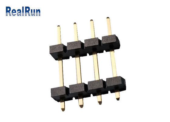 Van het Messingspin header connector 1*4P van PBT LCP van de de Rijkopbal de Dubbele Schakelaar UL94V-0