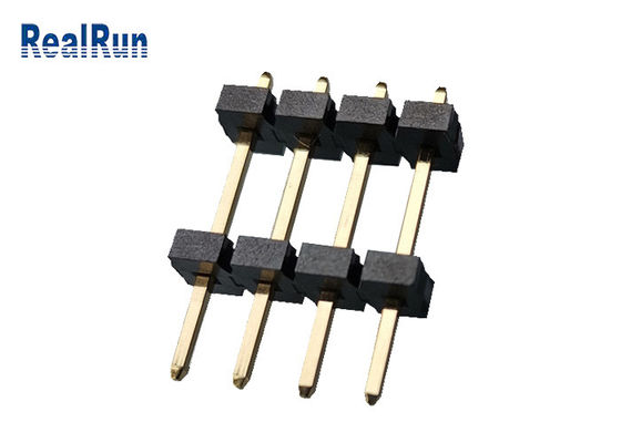 Van het Messingspin header connector 1*4P van PBT LCP van de de Rijkopbal de Dubbele Schakelaar UL94V-0