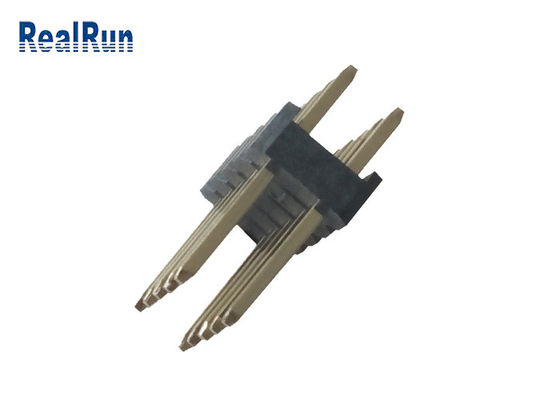 Van de de Rijkopbal van 30% GF PH2.54 de Dubbele Schakelaar PA6T 2*5P Pin Header PBT LCP