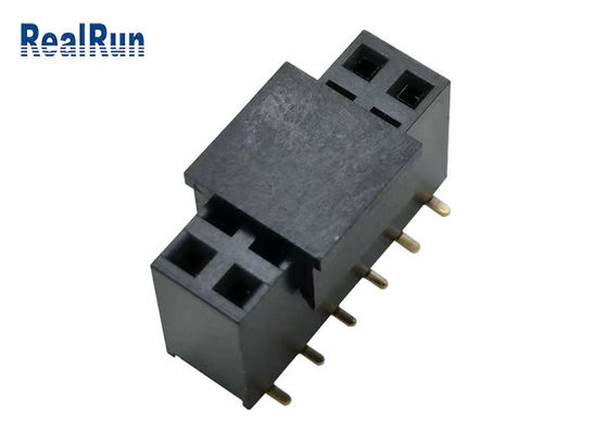 Van het de Fosfoorbrons van LCP GLB PA6T SMD Pin Header Connector DC500V het Gouden Plateren