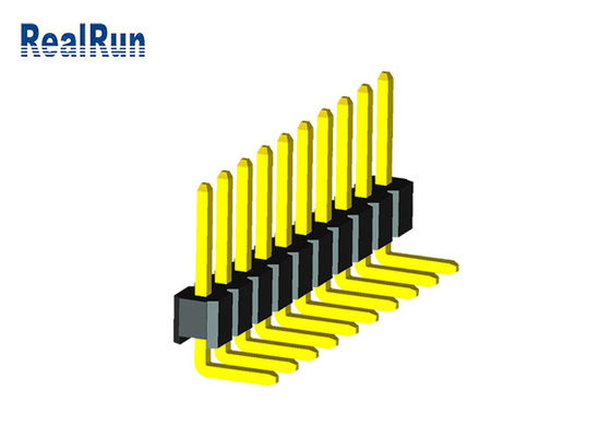 Schakelaar van de Rijpcb van 10P LCP PBT de Mannelijke Pin Header Connector PA6T Één