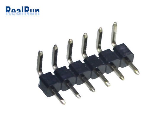 Tin Plating Nickel Pin Header-de Enige Rij van VCD DVD van het Schakelaarul94v-0 Soldeersel