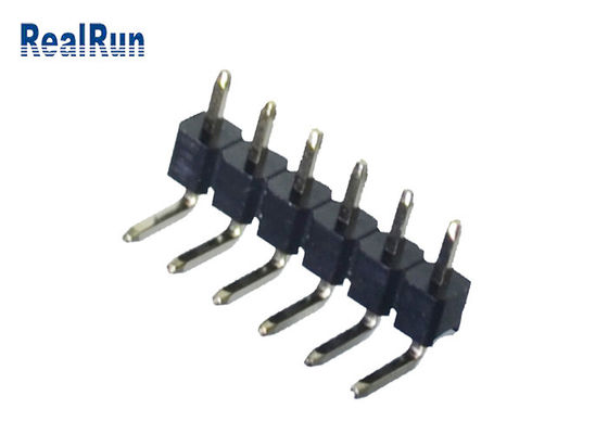 Tin Plating Nickel Pin Header-de Enige Rij van VCD DVD van het Schakelaarul94v-0 Soldeersel