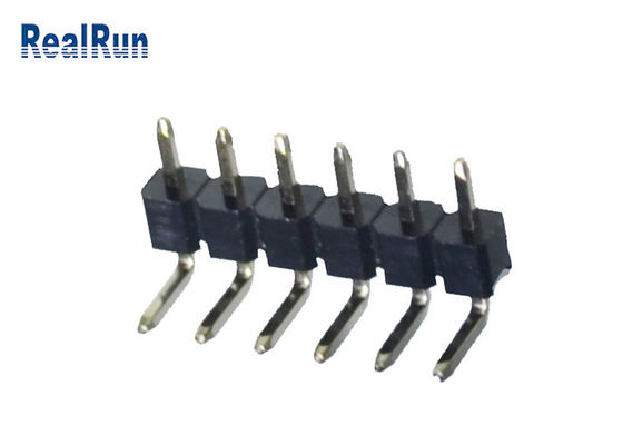Tin Plating Nickel Pin Header-de Enige Rij van VCD DVD van het Schakelaarul94v-0 Soldeersel