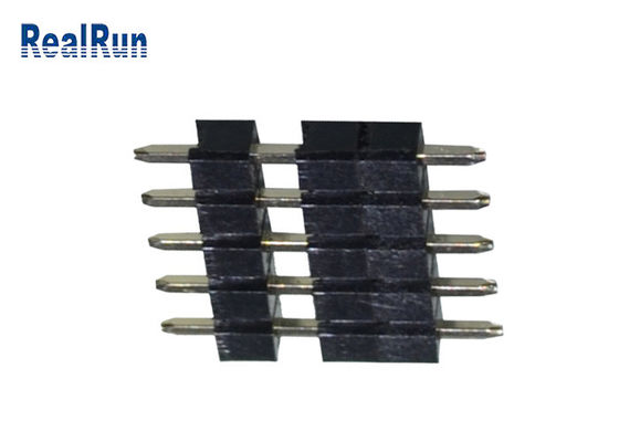 5P het Soldeerselschakelaar van messings de Rechte Onderdompeling Pin Header PBT LCP van de Plastic THT PCB
