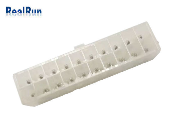 PCB-de Draad van de de Schakelaar7a ONDERDOMPELING van het Kopbalwafeltje om Rechte 2*10 Pin Nylon 66 in te schepen