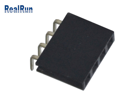 Vrouwelijke de Contactdoosschakelaar 8.5mm Hoogte UL94V-0 van PCB van VCD PBT PA6T