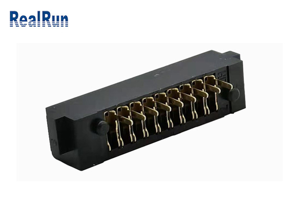 Nylon LCP-Vrouwelijk de Fosfoorbrons 2.0mm Hoogte 500VAC van de Batterijcelhouder 9P