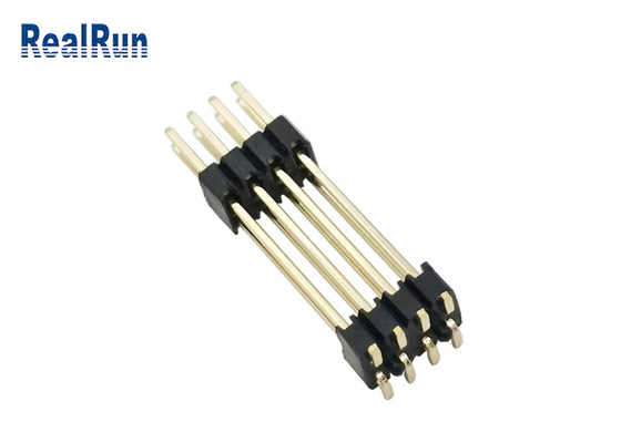Dubbele Laag Pin Header Connector DC500V Horizontaal SMT PA6T