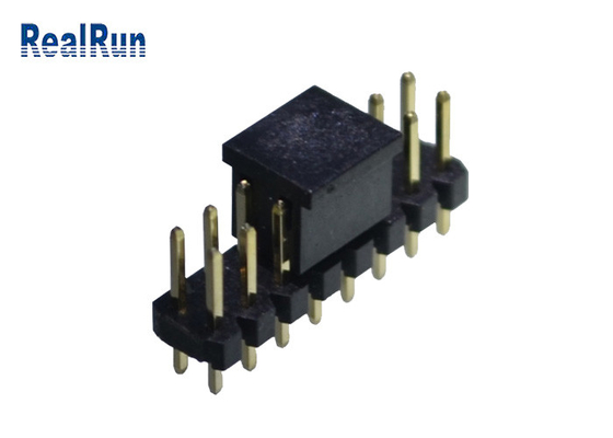 Dubbele Laag Pin Header Connector DC500V Horizontaal SMT PA6T