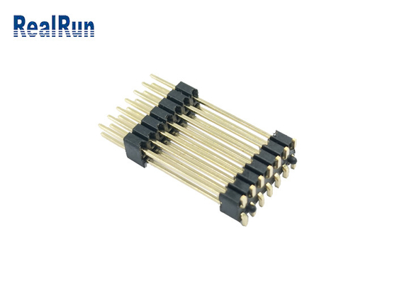 PA6T de mannelijke Schakelaar Gouden Tin Plating van Pin Header Connector Dual 7P SMT