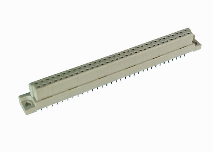 PBT Vrouwelijk DIN 41612 Schakelaar 2.54mm Hoogte 180 Graad Rechte Dubbele Rij