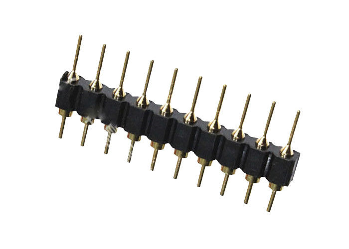 2.54mm door de Kopbal Enige Rij Type 10 van de Gatenspeld van 180 Graadonderdompeling Speldschakelaar